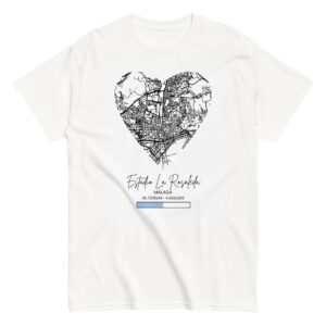 Camiseta mapa corazón