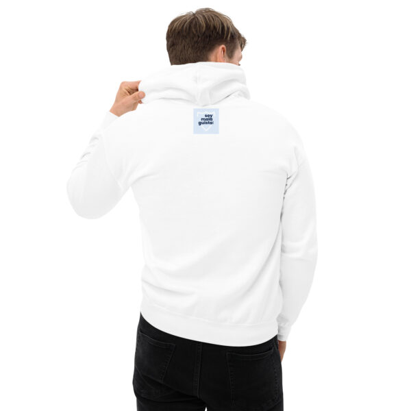 Sudadera capucha mapa escudo unisex - Imagen 4