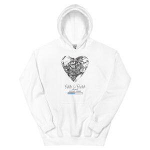 Sudadera con capucha corazón