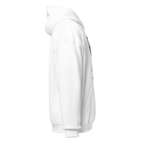 Sudadera capucha mapa escudo unisex - Imagen 6
