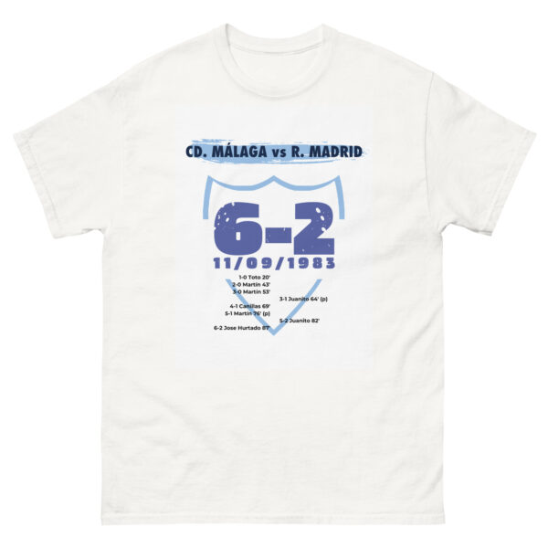 camiseta Málaga vs R. Madrid