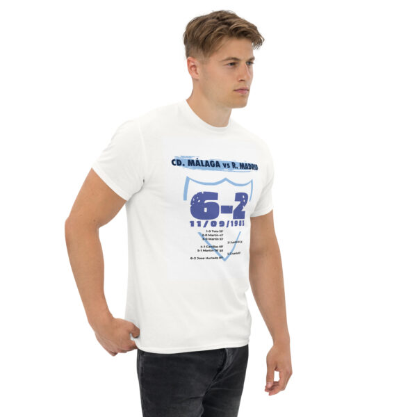 camiseta Málaga vs R. Madrid