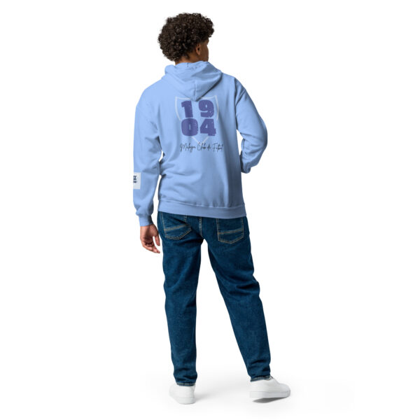 Sudadera Málaga CF 1904 unisex con capucha y cremallera - Imagen 6