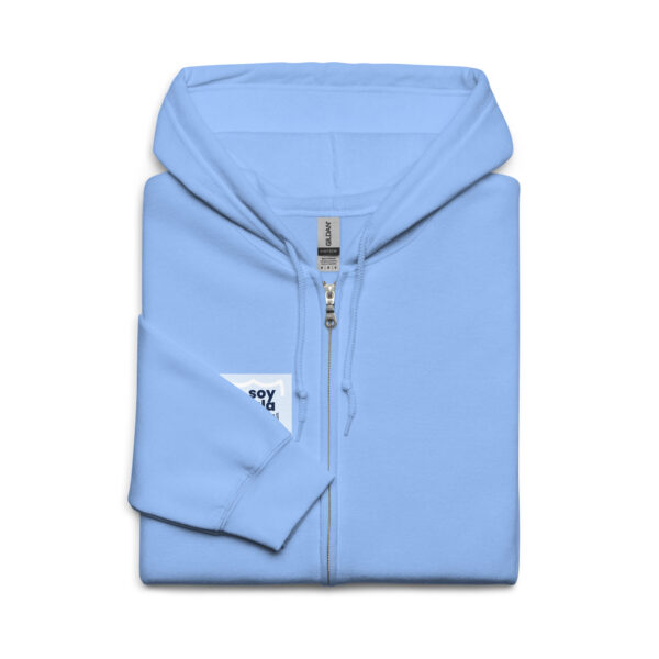 Sudadera Málaga CF 1904 unisex con capucha y cremallera - Imagen 5