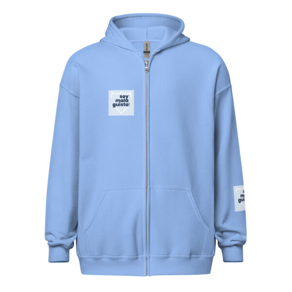 Sudadera Málaga CF 1904 unisex con capucha y cremallera - Imagen 8